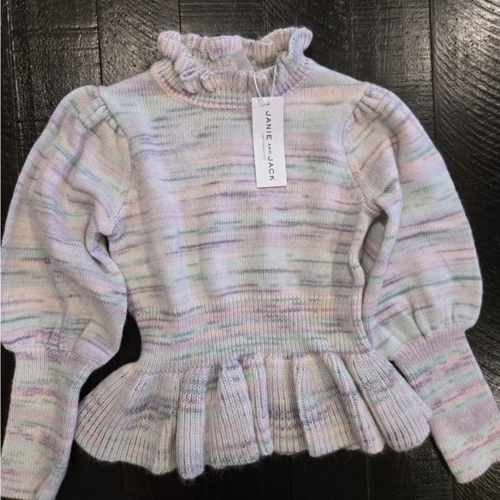 Janie and Jack Multicolor Knit Sweater
